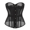 Корсет из сетки Star Night Grid Corset, S, с крючками и шнуровкой, черный, фото №4 — секс шоп Украина, NO TABOO