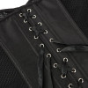 Корсет из сетки Star Night Grid Corset, S, с крючками и шнуровкой, черный, фото №7 — секс шоп Украина, NO TABOO