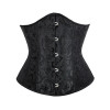 Корсет под грудь Star Night Corset M, с крючками и шнуровкой, черный, фото №4 — секс шоп Украина, NO TABOO