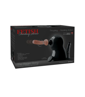 Секс-машина Pipedream Fetish Fantasy The Bigger Bang Thrusting & Rotating Sex Machine з пультом і двома насадками - No Taboo