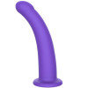Фаллоимитатор страпон на присоске S, ToyJoy Get Real Silicone Harness Dong фиолетовый, 12.5 см х 2.2 см фото №2 — секс игрушки: Украина, NO TABOO