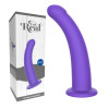 Фаллоимитатор страпон на присоске S, ToyJoy Get Real Silicone Harness Dong фиолетовый, 12.5 см х 2.2 см фото №1 — секс игрушки: Украина, NO TABOO