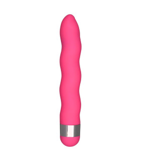 Вибратор многоскоростной The Funky Wave Viberette розовый, 18 см х 2.5 см - No Taboo