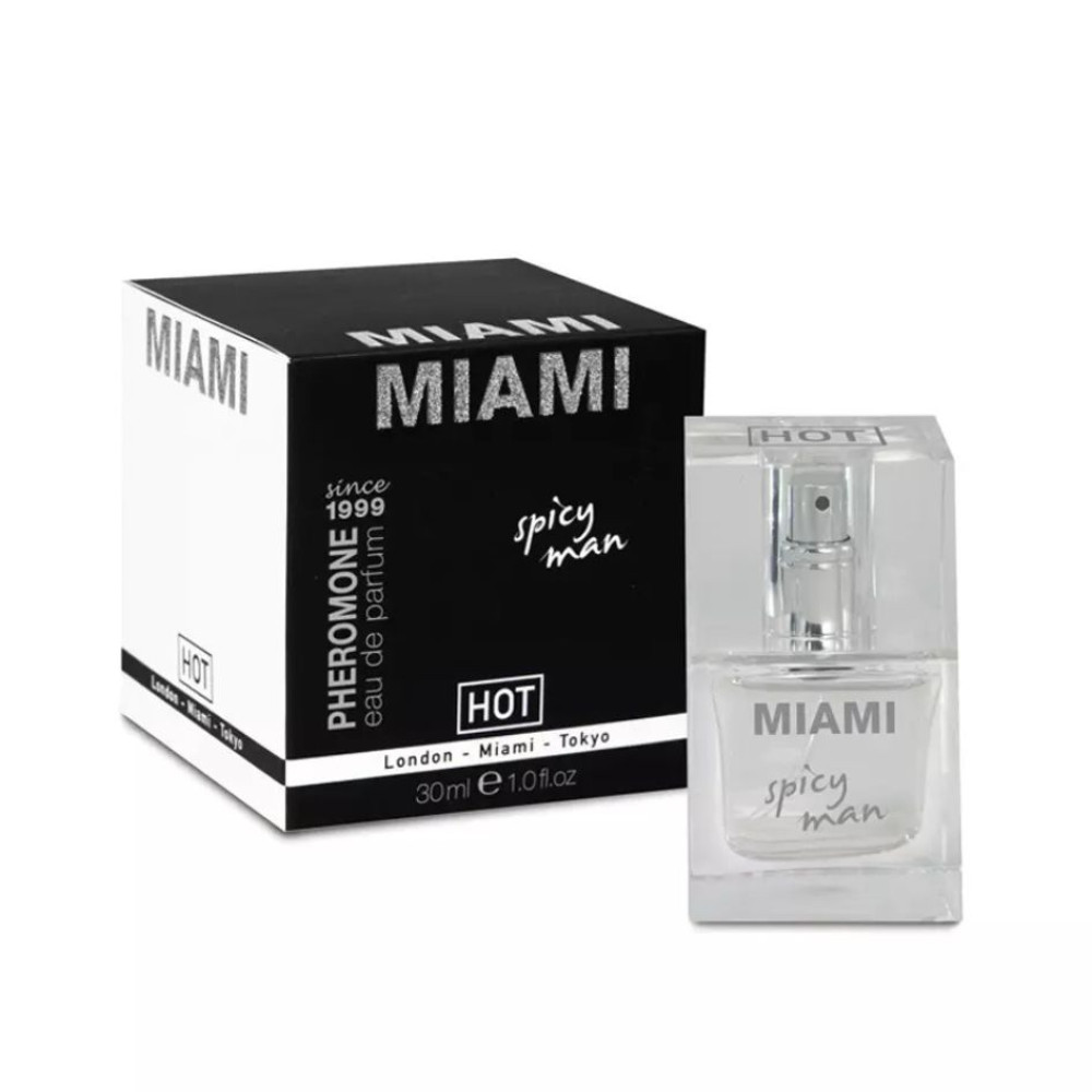Духи мужские HOT MIAMI Spicy с феромонами, 30 мл (52422)