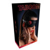 Маска на глаза Taboom Wild Roses Mask с розой, чёрная, фото №1 — секс шоп Украина, NO TABOO