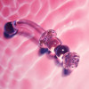 Стеклянный фаллоимитатор для точки G Dreamtoys Glaze Glass Rosebud розовый, 19 х 2.9 см фото №7 — секс игрушки: Украина, NO TABOO