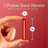 Вибропуля перезарядная Blush Kool Vibes красная, 6.3 х 1.8 см фото №8 — секс игрушки: Украина, NO TABOO