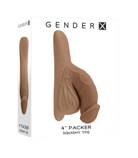 Реалістична накладка Evolved Gender X 4 у вигляді пеніса, бежева, 15.2 х 4 см - No Taboo