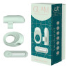 Набор Dreamtoys Glam 3-in-1 Play Kit: вибропуля, эрекционное кольцо и насадка на палец, мятный фото №1 — секс игрушки: Украина, NO TABOO