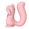 Вакуумный стимулятор клитора Sweet Em Sneaky Squirrel розовый, с вибрацией, 10.5 х 8.9 см фото №5 — секс игрушки: Украина, NO TABOO