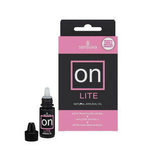 Жидкий вибратор Sensuva On Lite Arousal Oil, 5 мл - No Taboo