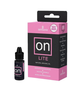 Жидкий вибратор Sensuva On Lite Arousal Oil, 5 мл - No Taboo