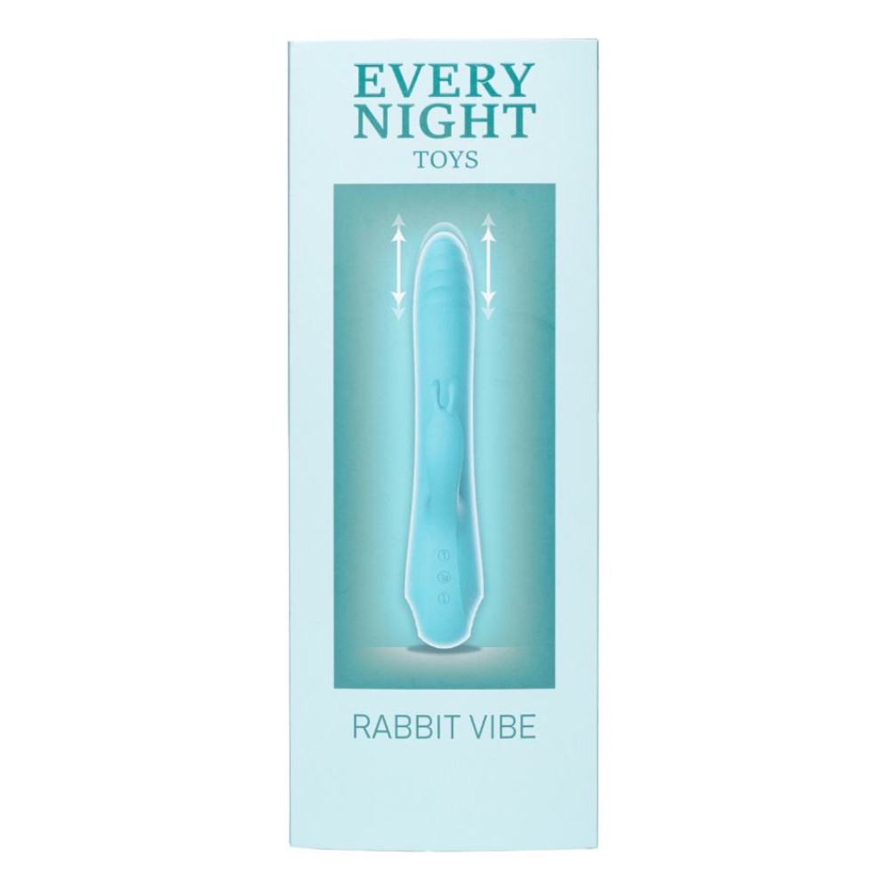 Вибратор-кролик с фрикциями Every Night Toys для точки G фото №2 — секс игрушки: Украина, NO TABOO