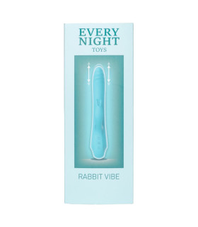 Вибратор-кролик с фрикциями Every Night Toys для точки G - No Taboo