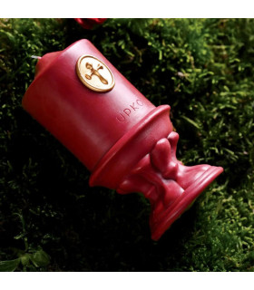 Свеча восковая UPKO DREAMING of GARDEN низкотемпературная, красная, 270 г - No Taboo