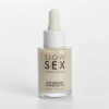 Мерцающее сухое масло для тела и волос Slow Sex by Bijoux Indiscrets Intimate Shimmer Oil с кокосовым ароматом, 30 мл, фото №16 — секс шоп Украина, NO TABOO