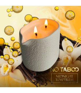 Массажная свеча, 140 мл, NO TABOO Midnight Temptress сандал + пачули + ладан - No Taboo