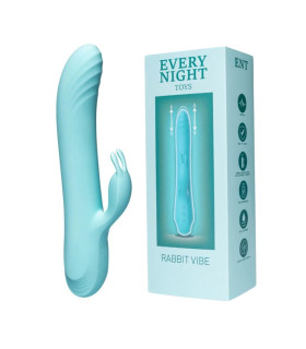 Вибратор-кролик с фрикциями Every Night Toys для точки G - No Taboo