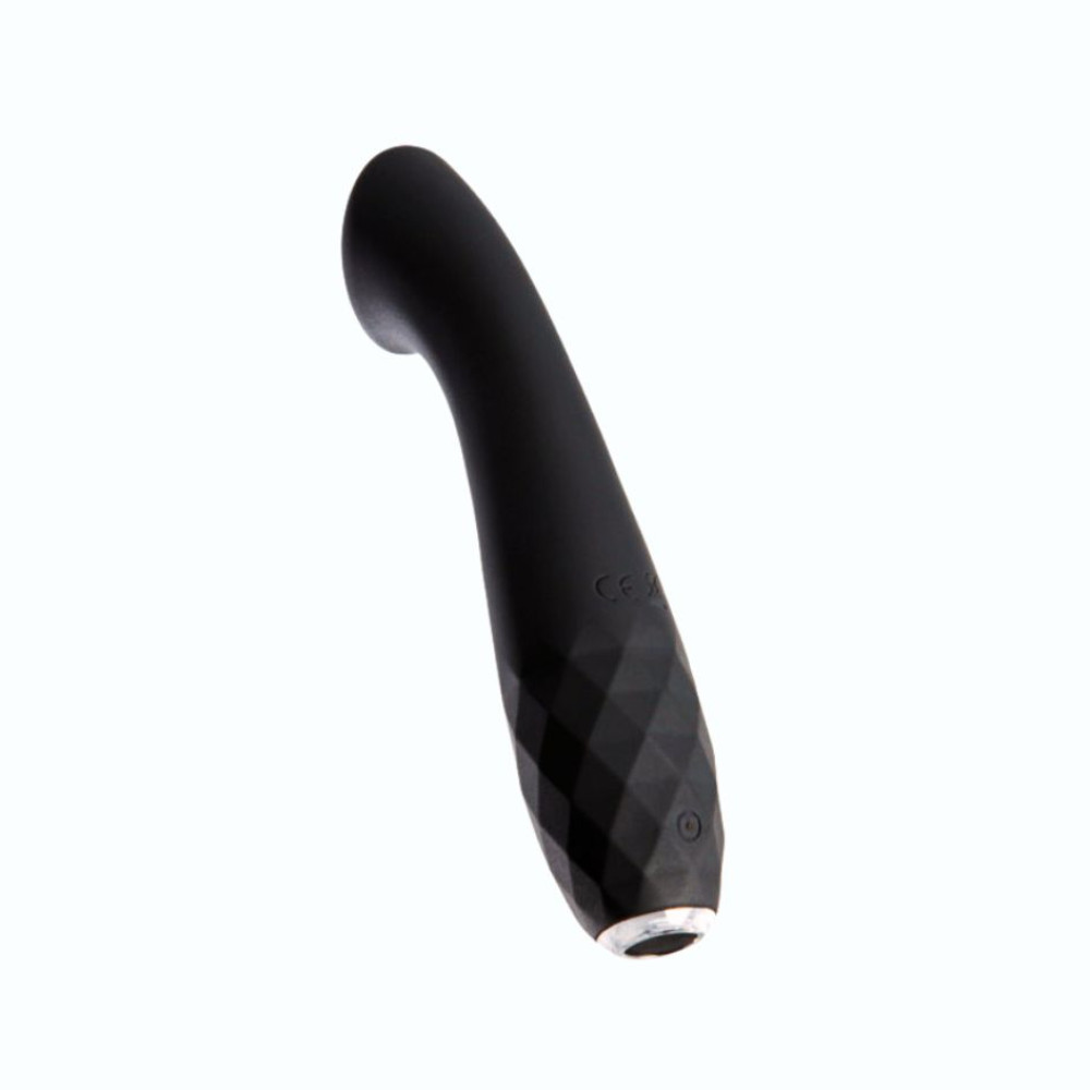 Вибратор вагинальный Every Night Toys для точки G, с рельефной рукояткой, черный, 17.5 х 3.5 см фото №6 — секс игрушки: Украина, NO TABOO