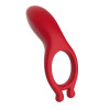 Эрекционное кольцо с вибростимуляцией Every Night Toys красное, 10.2 х 2.8 х 3 см фото №1 — секс игрушки: Украина, NO TABOO