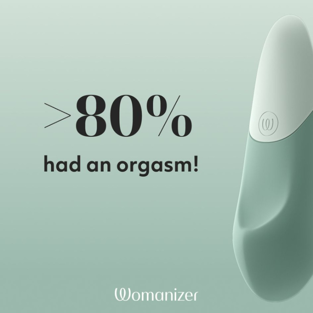 Вибратор бесшумный Womanizer Vibe Sage для клитора, зеленый, 14.5 см х 4.3 см фото №28 — секс игрушки: Украина, NO TABOO