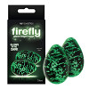 Стеклянные вагинальные шарики FIREFLY GLASS KEGEL EGGS CLEAR фото №1 — секс игрушки: Украина, NO TABOO