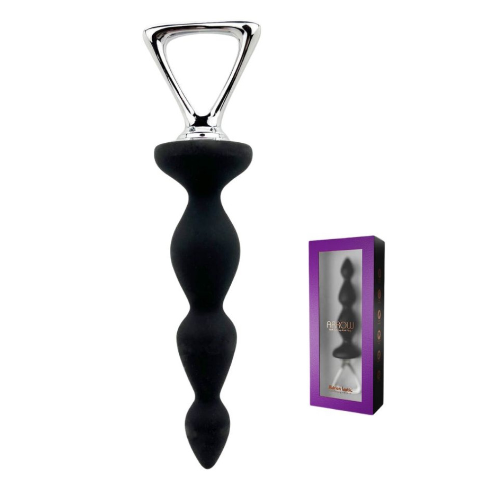 Анальная елочка Adrien Lastic Arrow черная, 20.1 х 3.2 фото №0 — секс игрушки: Украина, NO TABOO