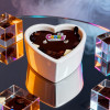Массажная свеча с ароматом шоколада, 70 мл, Candy Chocolate в форме сердца, фото №5 — секс шоп Украина, NO TABOO