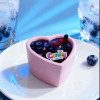 Массажная свеча с ароматом черники, 70 мл, Candy Blueberry в форме сердца, фото №4 — секс шоп Украина, NO TABOO