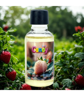 Массажное масло Candy Massage Oil Woodland Strawberry с ароматом земляники, 50 мл - No Taboo