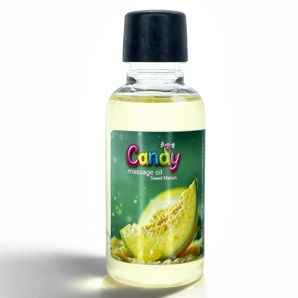Массажное масло Candy Massage Oil Sweet Melon с ароматом дыни, 50 мл, фото №0 — секс шоп Украина, NO TABOO