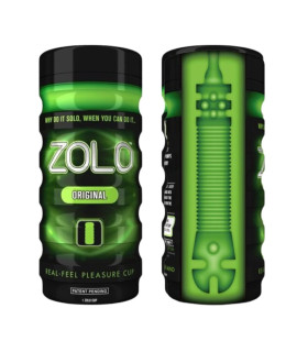 Вагіна-мастурбатор ZOLO, з додатковою стимуляцією головки - No Taboo
