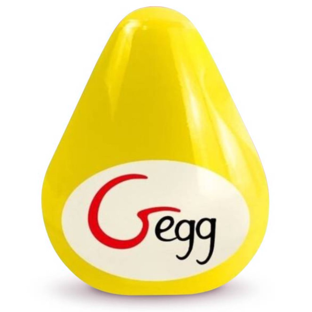 Мастурбатор нереалистичный Gvibe Gegg, желтый, 6.5 х 5 см фото №3 — секс игрушки: Украина, NO TABOO