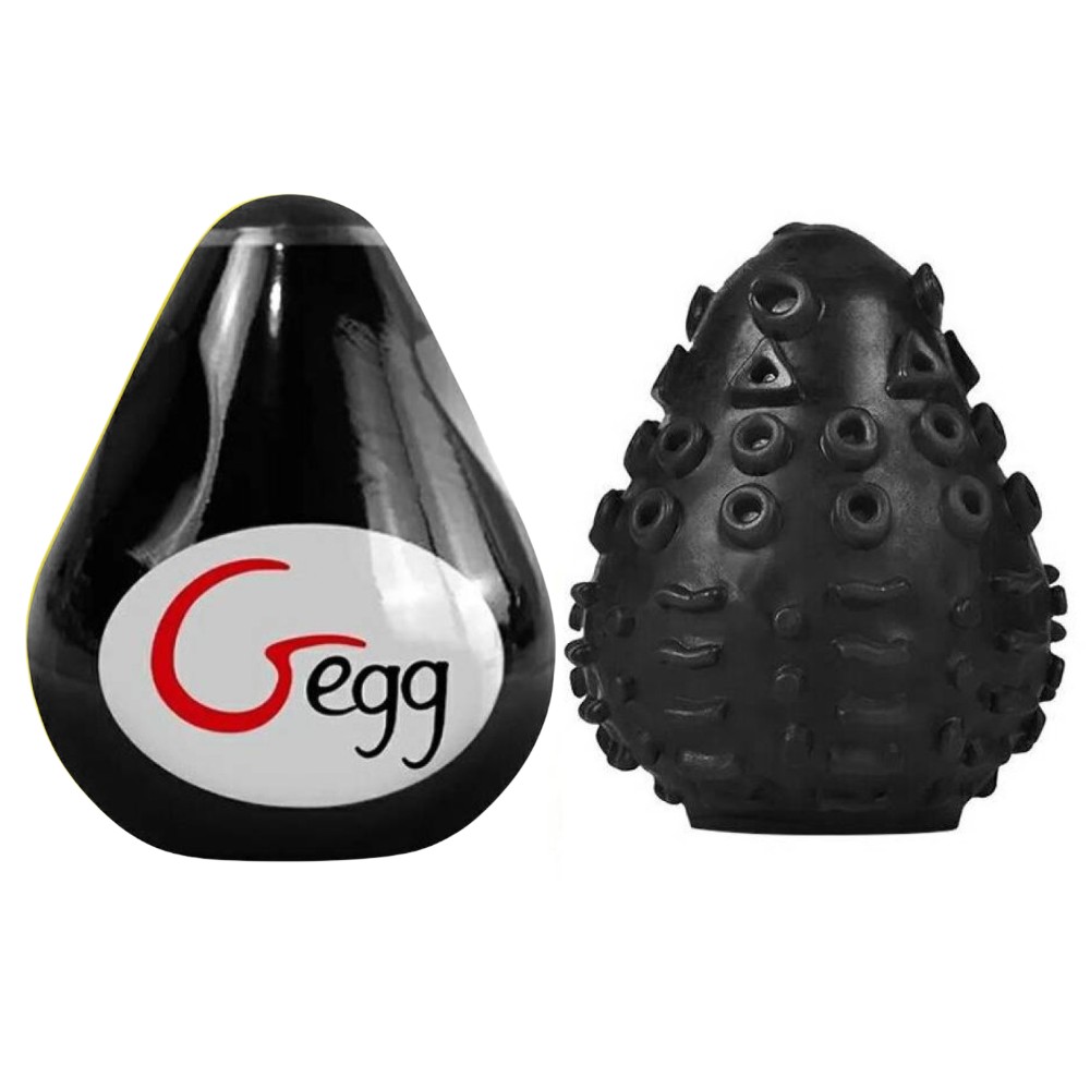 Мастурбатор нереалистичный Gvibe Gegg, черный, 6.5 х 5 см фото №0 — секс игрушки: Украина, NO TABOO