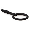 Уретральный катетер короткий, с кольцом, силикон, фото №2 — секс шоп Украина, NO TABOO