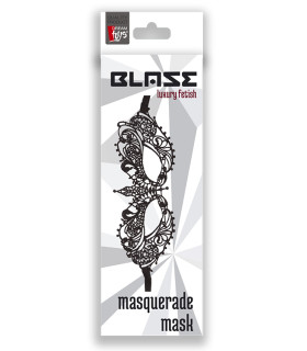 Маска на глаза Dream Toys Blaze кружевная, черная, One Size - No Taboo