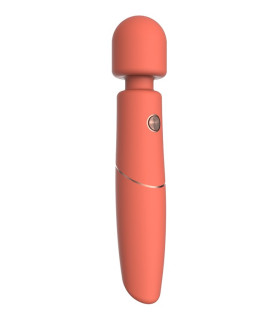 Вибратор-микрофон Dream Toys Charismatic силиконовый, оранжевый, 22.6 х 4.5 см - No Taboo