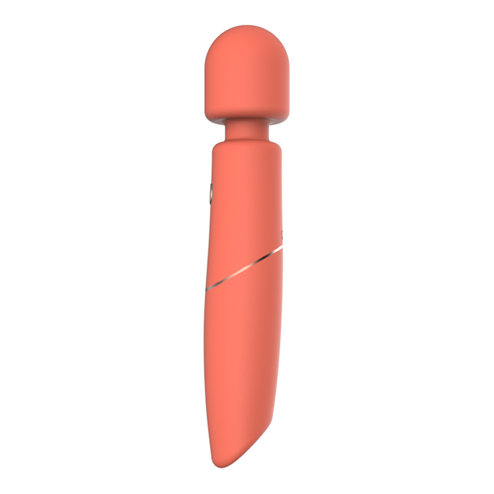 Вибратор-микрофон Dream Toys Charismatic силиконовый, оранжевый, 22.6 х 4.5 см фото №4 — секс игрушки: Украина, NO TABOO