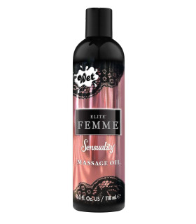 Массажное масло Flite Femme Wet Sensuality, 120 мл, парфюмированное - No Taboo