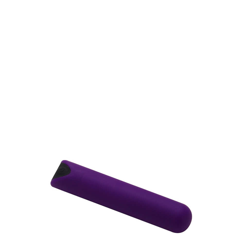 Вибропуля Dream Toys Essentials силиконовая, фиолетовая, 9 х 1.5 см фото №3 — секс игрушки: Украина, NO TABOO