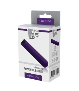 Вибропуля Dream Toys Essentials силиконовая, фиолетовая, 9 х 1.5 см - No Taboo