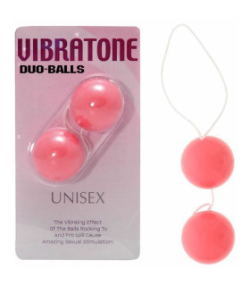 Шарики вагинальные DUO BALLS PINK BLISTERCARD - No Taboo