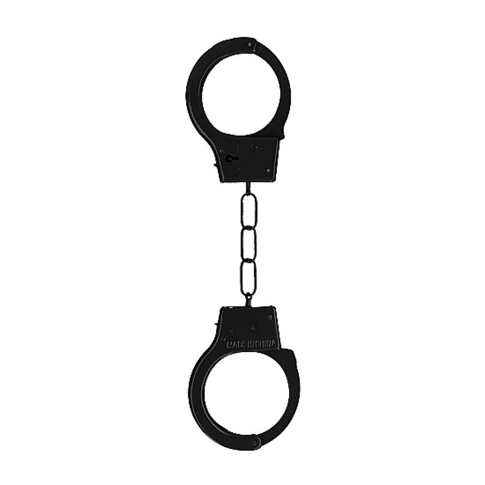 Металлические наручники SHOTS TOYS Black, фото №2 — секс шоп Украина, NO TABOO
