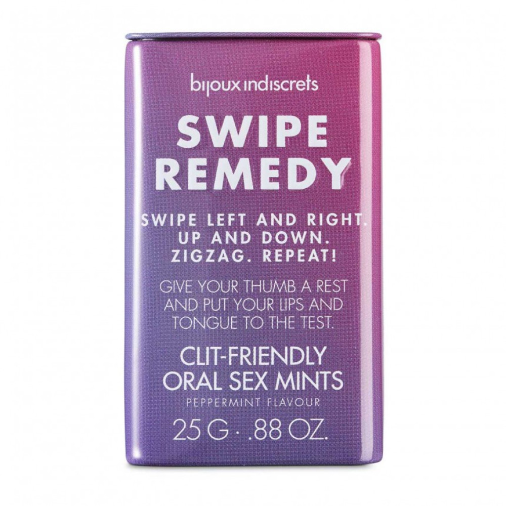 Конфеты мятные для орального секса Bijoux Indiscrets SWIPE REMEDY , фото №2 — секс шоп Украина, NO TABOO