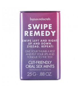 Конфеты мятные для орального секса Bijoux Indiscrets SWIPE REMEDY - No Taboo