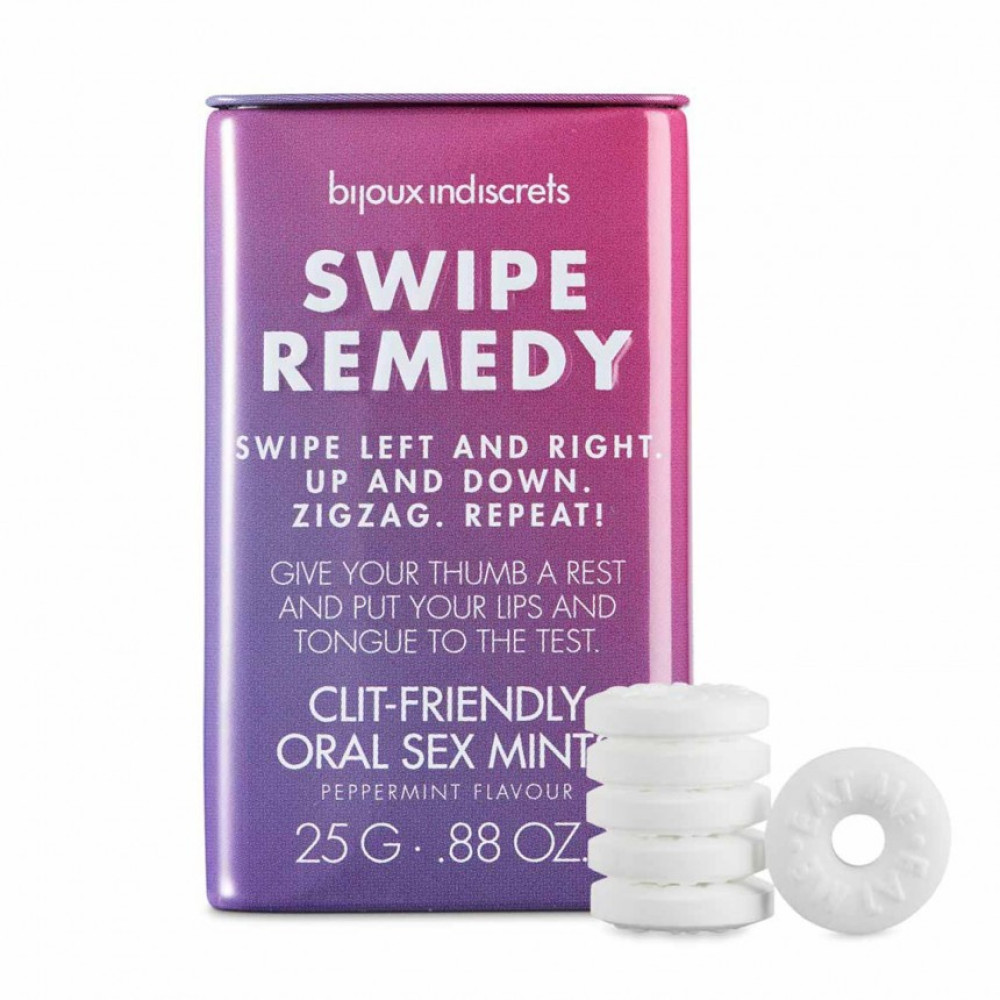 Конфеты мятные для орального секса Bijoux Indiscrets SWIPE REMEDY , фото №0 — секс шоп Украина, NO TABOO