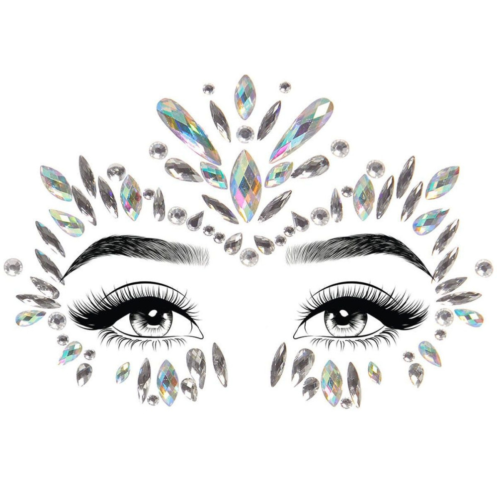 Описание Наклеек для лица прозрачных Face Jewels Sticker, фото №0 — секс шоп Украина, NO TABOO