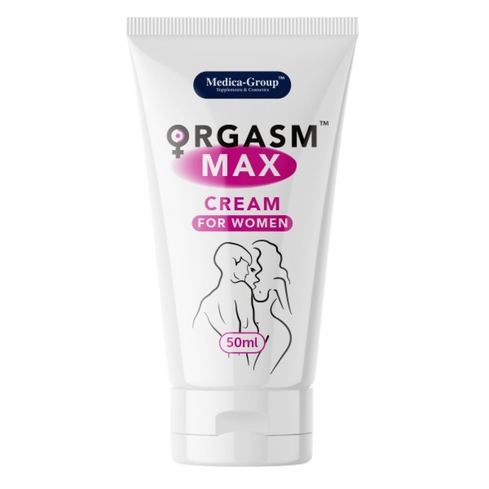 Крем стимулирующий для женщин Medica Orgasm Max Cream for Women, 50 мл, фото №0 — секс шоп Украина, NO TABOO