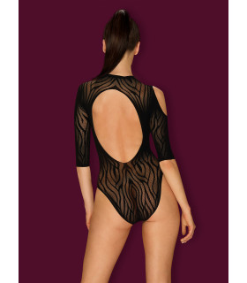 Боди-сетка с открытой спиной Obsessive S/M/L - No Taboo
