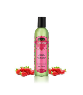 Массажное масло Kama Sutra Naturals Strawberry Dreams 236ml - No Taboo